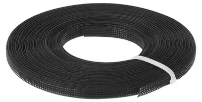 Korsettstäbe 10 m, 6 mm, Polyester, schwarz, zum Nähen