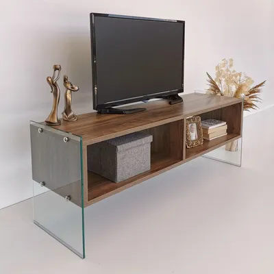 Immagine prodotto di Skye Decor, TV404- TV404NOS, colore noce, mobili TV, 45x120x35 cm, 100% pannello di particelle rivestito in melamina