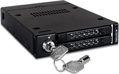 Immagine prodotto di ICY Dock ToughArmor - Gehäuse für Speicherlaufwerke - 2.5" (6,4 cm) - mattschwarz (MB992SKR-B)