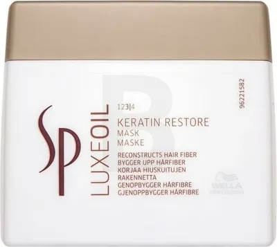 Produktbild von Wella Professionals SP Luxe Oil Keratin Restore Mask Maske für geschädigtes Haar 400 ml