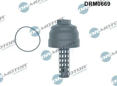 Obrázok produktu pre DR.MOTOR AUTOMOTIVE kryt olejového filtra DRM0669 pre vozidlá AUDI A4 Avant (8K5, B8)
