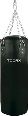 Produktbild von Toorx Boxsack Kunstleder 100 x 33 cm, 40 kg, Schwarz