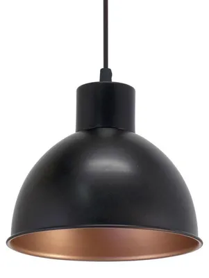 Produktbild von EGLO Truro 1, Flexible Halterung, Schwarz, Kupfer, Schwarz, Kupfer, Stahl, IP20, 1 Glühbirne(n)