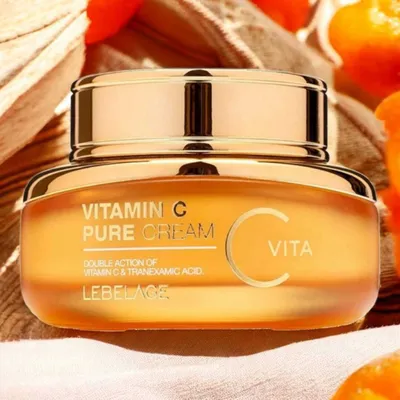 Obrázek produktu pro LEBELAGE - Vitamin C Pure Cream - Krém s vitaminem C - 55 ml