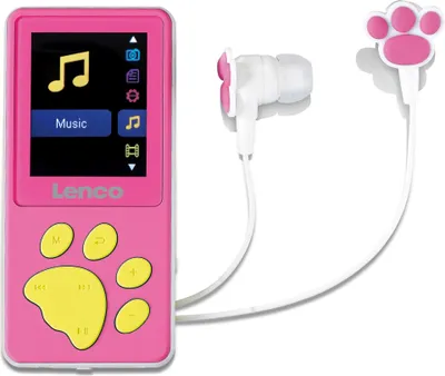 Produktbild von Lenco Xemio-560PK - MP3-/MP4-Player mit 8GB Speicher - Pink