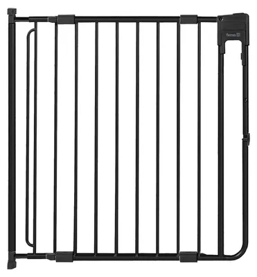 Produktbild von Fenss SafetyDoor Treppenschutzgitter Schwarz - 76-116cm