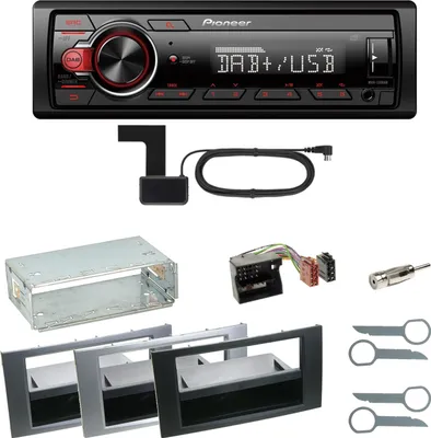 Produktbild von Pioneer MVH-130DAB Digitalradio USB Einbauset für Ford Focus C-Max Fiesta Transit