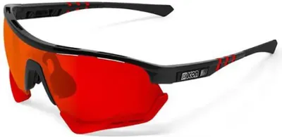 Produktbild von Scicon Aerotech Scnxt Photochrome Sonnenbrille Schwarz Photochromic Red/CAT1-3 Schwarz Photochromic Red/CAT1-3