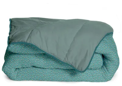 Image de Bleu Calin Couette Imprimée Dana - Chaude 350g/m2 - 220x240cm