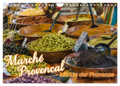 Produktbild von Marché Provencal - Märkte der Provence (Wandkalender 2027 DIN A4 quer), CALVENDO Monatskalender