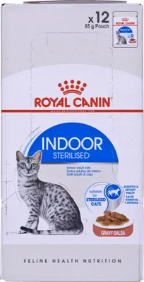 Immagine prodotto di ROYAL CANIN FHN Indoor - mokra karma dla kota dorosłego w sosie - 12 x 85 g