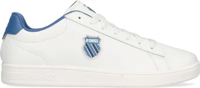 Produktbild von K-Swiss Court Shield II Blanc De Blanc/Blue Horizon/India Ink Größe EU 43