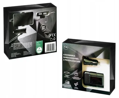 Produktbild von Kfz-Ladegerät 2x USB 5V mit 1m Kabel