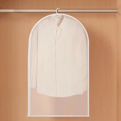 Produktbild von Transparente Kleiderhülle mit Seidenreißverschlüssen (3er-Pack)