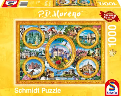 Zdjęcie produktu dla Schmidt 59901 Schmidt P.D. Moreno Schlösser Puzzle 1000 Teile