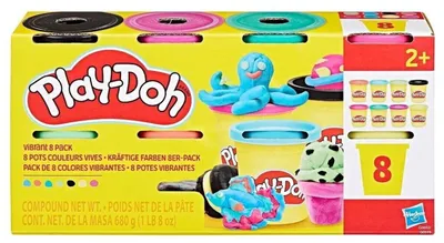 Obrázok produktu pre Hasbro PD kräftige Farben 8er-Pack