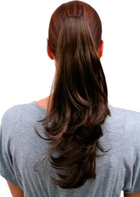 Produktbild von WIG ME UP Haarteil ZOPF gewellt brünett T400-8
