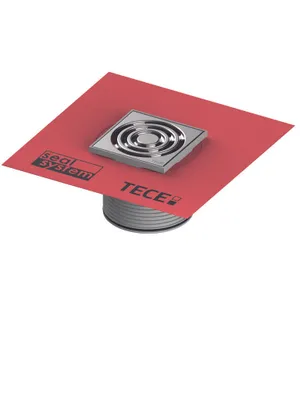 Produktbild von TECE 3660020 TECEdrainpoint S Rostrahmen Kst,100x100,