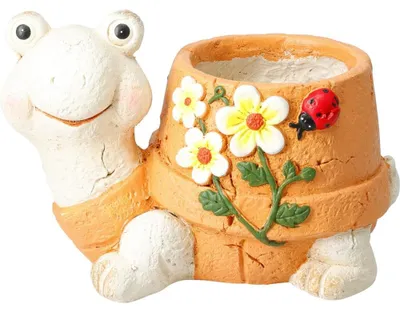 Obrázok produktu pre Záhradná dekorácia kvetináč dekoratívna žaba 21 cm