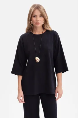 Produktbild von BeWear Damenbluse Slos B301 schwarz L