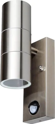 Produktbild von LED Wandleuchte aus Edelstahl mit Bewegungsmelder VT-7622PIR