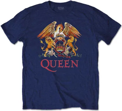 Zdjęcie produktu dla Queen Classic Crest Black L Koszulka