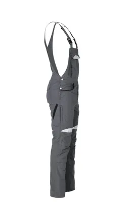Produktbild von Planam Latzhose DuraWork Gr. 25 grau/schwarz