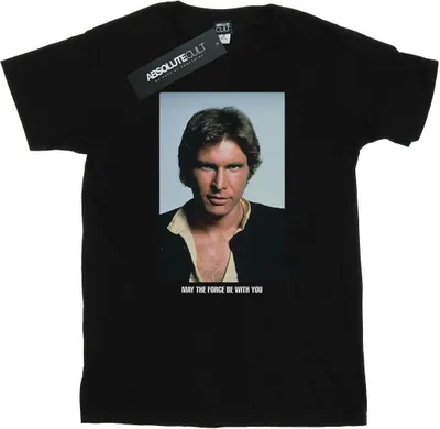 Produktbild von Star Wars - "May The Force" T-Shirt für Herren BI46260 (M) (Schwarz)