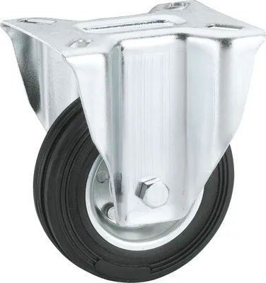 Produktbild von Tarrox Transport-Geräte-Bockrolle, bis 50 kg, 80 x 107 x 25 mm