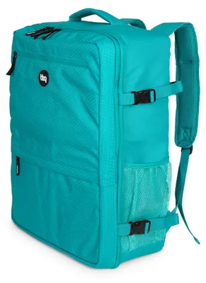 Zdjęcie produktu dla blnbag M6 - Plecak lotniczy lekki bagaż podręczny 55x40x20 cm duża przegroda na laptopa walizka plecak weekendowy plecak kabinowy max 45 L torba podróżna XL torba podróżna, aqua green