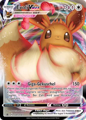 Produktbild von Evoli VMAX Schwert & Schild Promo SWSH087 Sammelkarten Pokemon Einzelkarten