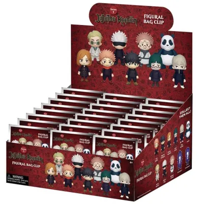 Zdjęcie produktu dla Monogram Int. MNGM30110 - Jujutsu Kaisen 3D PVC-Taschenanhänger Serie 1 Display (24) - Neu