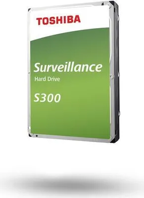 Immagine prodotto di Toshiba S300 Surveillance - Disco rigido - 6 TB - interno - 3,5" (8,9 cm) - SATA 6Gb/s - 7200 rpm - Buffer: 256 MB