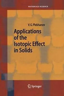 Immagine prodotto di Applications of the Isotopic Effect in Solids
