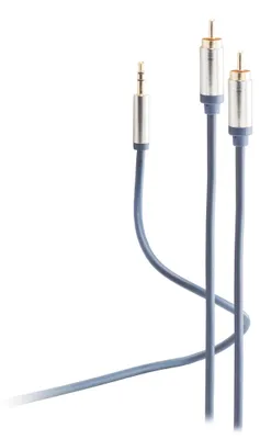 Image de Shiverpeaks Audio Klinkenkabel 3,5mm auf 2xCinchStecker 3m