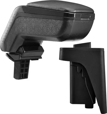 Image de Accoudoir central design COMPLET cuir noir pour Audi A3 8P 2003-2013