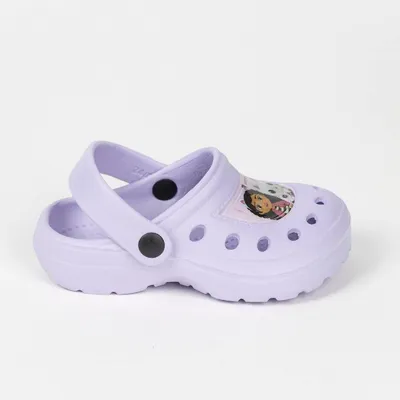 Produktbild von Gabby's Dollhouse Sandalen Praktische, rutschfeste Clogs für Kinder Lila 26/27