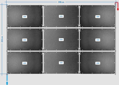 Produktbild von OKU Solarabsorber Pool-Solarheizung SET 18 - 9 Absorber