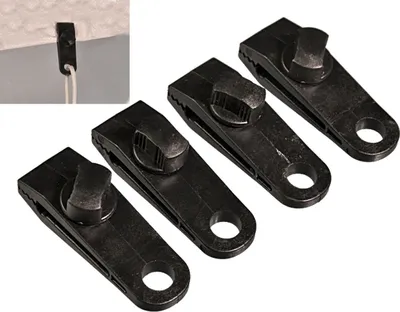 Produktbild von 8x Planen Clip Planenhalter Planenspanner Planenhaken Befestigung Klemme Halter