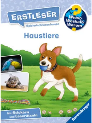 Produktbild von Wieso? Weshalb? Warum? Erstleser, Band 12: Haustiere