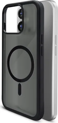 Image de Mobilize Hybrid Pro iPhone 16 Étui MagSafe Hardcase Backcover antichoc - Noir