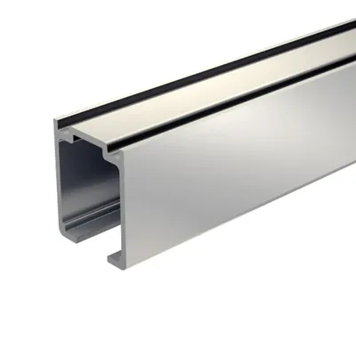 Produktbild von Laufschiene Aluminium 155 cm für Schiebetürbeschlag SLID'UP 1100 bis 80 kg, für Schiebetüren, Durchgangstüren, Zimmertüren