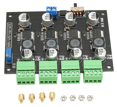Zdjęcie produktu dla Moduł zasilacza przełączającego wielokanałowego 3,3 V, 5 V, 12 V z regulowanym napięciem wyjściowym