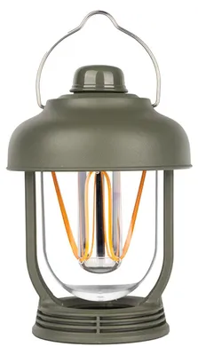 Produktbild von LED Campinglaterne Outdoor, Wiederaufladbare Zeltlampe mit USB-C, 4 Lichtmodi, 280 Lumen, Tragbare Camping Lampe mit Karabiner