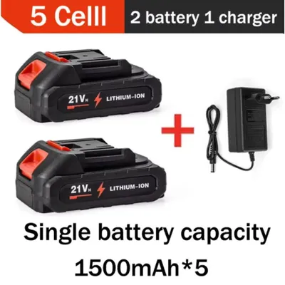 Obrázek produktu pro BL1860B BL1860 BL1850 Akumulátor – 21V Li-Ion náhradní akumulátor pro elektrické nářadí – 1500 mAh, dobíjecí