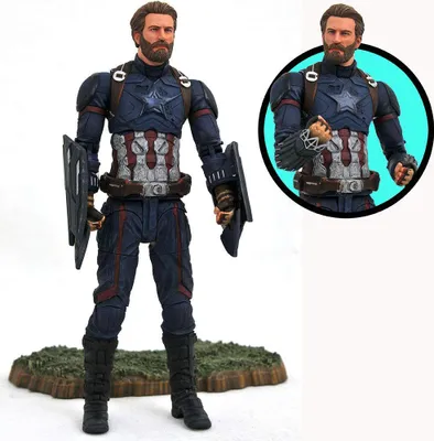 Image de Figurka Diamond Select - Captain America Avengers 18cm Articulated Collectible