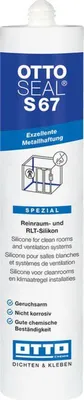 Produktbild von OTTOSEAL S 67 Geruchsarmes Reinraum- und RLT-Silikon 310 ml Ral 9016 - 7167401