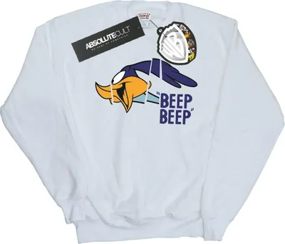 Produktbild von Looney Tunes - "Beep Beep" Sweatshirt für Herren BI1067 (XL) (Weiß)