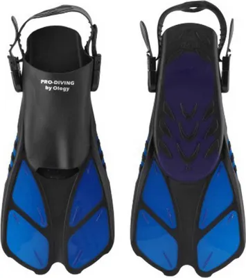 Image de Palmes de plongée Ology Pro-diving Junior, bleu, pointures 36-40, bleu, pointures 36-40