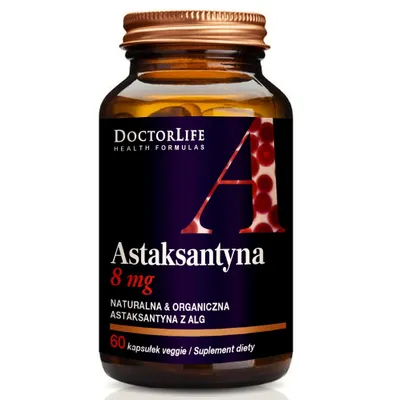 Obrázek produktu pro Astaxanthin 8mg Naturalna astaksantyna, 60 kapsułek